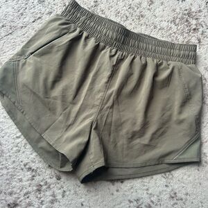 Women's Olive Green Shorts